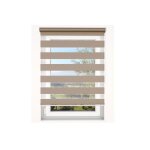 Store enrouleur jour nuit taupe 55 x 150 cm