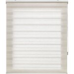 Store enrouleur nuit et jour - store nuit et jour taille 180x250 - store nuit et jour couleur lin blindecor ...