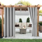 Store extrieur tonnelle de jardin coupe - vent anti - uv anti - moisissure panneau isolant avec ?illets ...