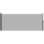 Store lat�ral de jardin - outsunny - r�tractable - alu. polyester anti - uv haute densit� 180 g / m� ...