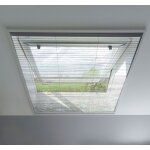 Store moustiquaire pliss pour fentre de toit - l140 x h170cm