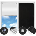 Store occultant pour fen�tre de toit - 38 x 75 cm en tissu oxford 300d imperm�able sans percage avec ...