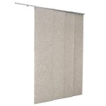 Store  panneaux occultants verticaux sur rail extensible - duoku - panneau japonais - pour porte coulissante ...