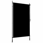Store roulant dext�rieur - vidaxl - 120 x 270 cm - anthracite - manivelle - r�glable