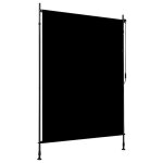 Store roulant dext�rieur - vidaxl - 150x270 cm - anthracite - manivelle