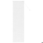 Store v�nitien en aluminium - blanc - 60x220 cm - finition mate - usage int�rieur - robuste et durable ...