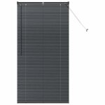 Stores v�nitiens modernes - vidaxl - aluminium - 90x175 cm - noir - finition mate - montage ext�rieur ...