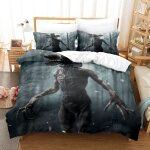 Populaires multicolore housse de couette 3 pi�ces 200x200 avec 2 taie oreillers 50x75 microfibre super ...