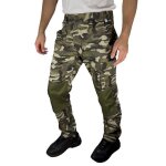 Striker ? pantalon de travail homme camouflage multi - poches renforts cordura camo8205vert
