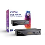 Strong - dcodeur tnt 4k uhd - srt8250 - enregistreur par usb - hevc265 & dolby digital plus - hdmi pritel ...