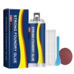 Strong foundry gluecolle m�tallique 2 composants colle m�tallique extra forte soudure a froid metal colle ...