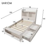 Lit simple 90x190 cm avec tiroirs étagère rangement et banclit enfant cadre de lit avec sommier à lattesblanc ... Lit simple 90x190 cm avec tiroirs étagère rangement et banclit enfant cadre de lit avec sommier à lattesblanc ...