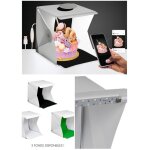 Studio photo boite à lumière lumineuse studio photo box blanche 35 leds studio pliable 40x40x40cm blogger ... Studio photo boite à lumière lumineuse studio photo box blanche 35 leds studio pliable 40x40x40cm blogger ...
