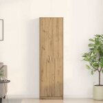 Style �l�gance chic - buffet bahut - armoire de chambre ch�ne artisanal - 55x25x189cm - bois ding�nierie ...