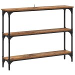Style lgance chic - table console table de canap troite tables dentre bout de canap avec tagre ...