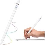 Stylet pour apple ipad - rechargeable - pointe fine 15 mm - compatible android et apple