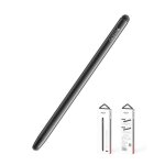 Stylet �cran tactile - rncyn - 2 en 1 - pression intelligente - compatibilit� ip android - noir - capacitif ...