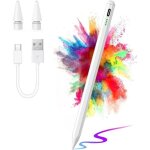Stylet pour ipad - haute prcision - rejet de paume - adhsion magntique - 2 pointes de rechange