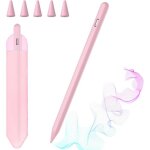 Stylet ipad - kal - haute pr�cision - rejection paume - rose