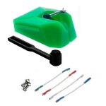 Stylet de rechange at - vmn95e pour tourne - disque usb audio - technica at - lp120x avec cbles de connexion ...