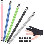 Stylet tactile ecran 5 b�tons telephone stylo pour tablette stylets t�l�phones portables smartphone ecran ...