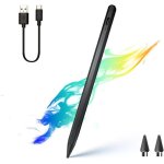 Stylet tactile universel pour crans tactiles - stylet tablette avec embouts de rechangepencil pour android ...