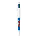 Stylo bille bic 4 couleurs mario kart mario