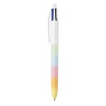 Stylo bille bic 4 couleurs soft touch pastel