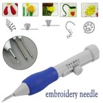 Stylo de broderie magique - abs - ensemble diy - aiguilles interchangeables - 1. 3mm 1. 6mm 2. 2mm Stylo de broderie magique - abs - ensemble diy - aiguilles interchangeables - 1. 3mm 1. 6mm 2. 2mm