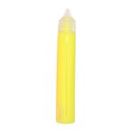 Stylo colle phosphorescent - megacrea diy - 30 ml - jaune - embout feutre - brille dans lobscurit