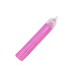Stylo colle phosphorescent - megacrea diy - 30 ml - violet - embout feutre - brille dans lobscurit