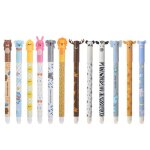 Stylo effacables lot de 12 stylo gomme bleu thermosensible stylos  bille  gel pour enlever lencre la ...