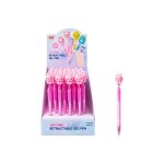 Stylo gel animaux kawaii 3d r�tractable encre bleue - lapin