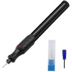 Stylo de gravure lectrique mini kit pour gravure sur mtal verre bois et cuir outil de sculpture noir ... Stylo de gravure lectrique mini kit pour gravure sur mtal verre bois et cuir outil de sculpture noir ...