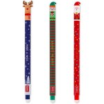 Stylo de nol effaable - legami - set de 3 stylos gel effaables dition de nol rouge bleu vert stylos ...