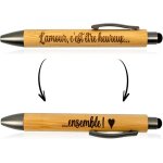 Stylo personnalis� amour couple recto verso cadeau pour couple saint - valentinmariage anniversaire stylo ...