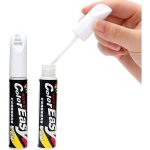 Stylo retouche peinture auto r�paration rayures carrosserie moto voiture 2 pi�ces (blanc)