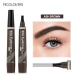 Stylo  sourcils brun cendr waterproof 4pointes microblading ? crayon tatouageliquide longue tenue maquillage ...