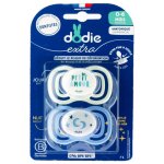 Sucettes anatomiques sym�triques pour b�b� 0 - 6 mois (mod�le : petit amour vert / �toiles & lune bleues) ...