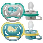 Sucettes - avent sucettes ultra air 18m + (mod�le : baleines)