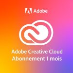 Suite de logiciels - adobe - creative cloud - licence 1 mois - 1 to de stockage - 2 appareils - pc / ...