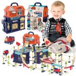 Sun baby circuit avec locomotive lectrique pour enfants ds 3 ans - boucle viaduc pont barrire gare ...