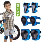 Sun baby kit de protections pour enfants - genouillres coudires et protge - poignets ? vlo roller ...