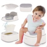 Sun baby pot pour enfants - 1 - 6 ans rducteur de toilettes repose - pieds - dossier haut couvercle ...