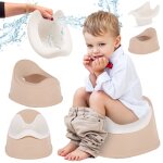 Sun baby pot pour enfants 18 - 36 mois jusqu� 15 kg beige - blanc pieds antid�rapants dossier ergonomique ...