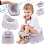 Sun baby pot pour enfants 18 - 36 mois jusqu� 15 kg blanc - gris pieds antid�rapants dossier ergonomique ...