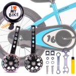 Sun baby - roues stabilisatrices pour v�lo enfant et sonnette - 12 - 20 pouces noir - vis et cl�s de ...