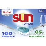 Sun capsules lave vaisselle tout en 1 24 capsules