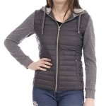 Sun valley - veste zipp�e � capuche - anthracite - m - gris anthracite - vestes doudounes &amp blousons ...