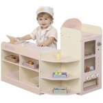 Supermarch� pour enfant - aiyaplay - caisse enregistreuse et distributeur - 3 ans et plus - mdf - 907x60x738cm ...